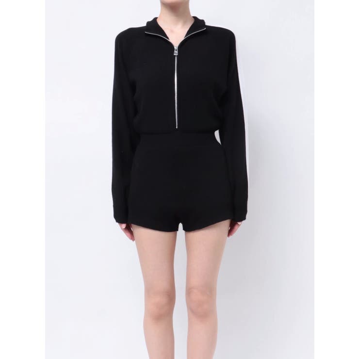 ラインスリーブニットロンパース | GYDA | 詳細画像33 