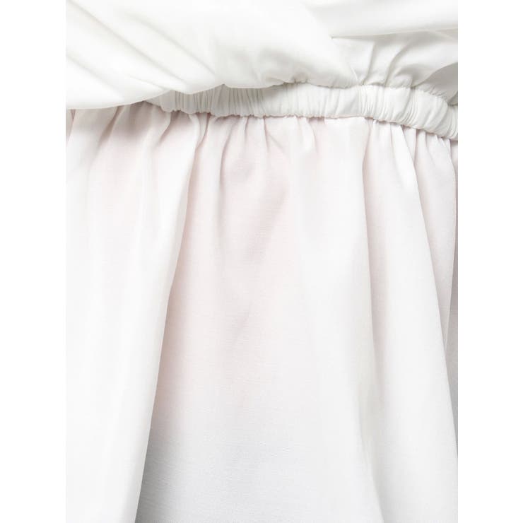 キャミレイヤードオフショルペプラムシャツ | GYDA | 詳細画像30 