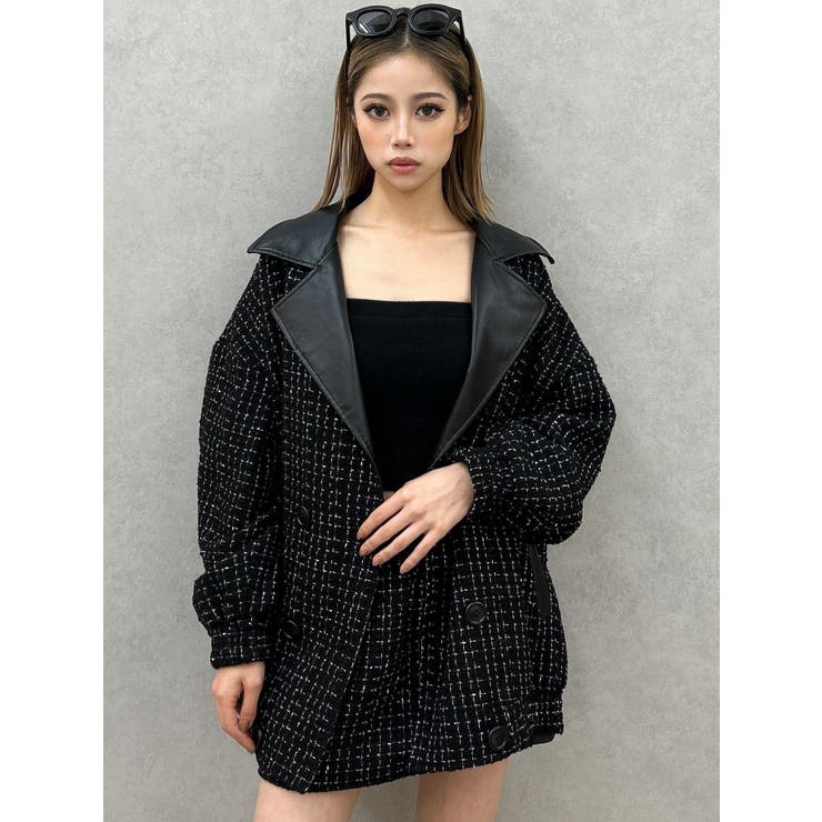 ツイード異素材スカートライクショートパンツ【SETUP着用可】 | GYDA | 詳細画像18 