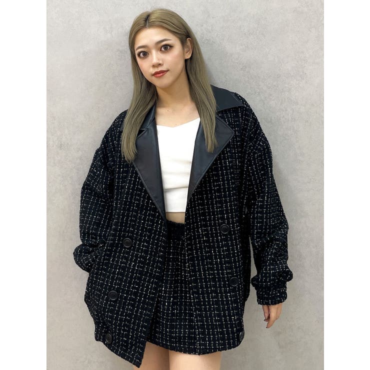 ツイード異素材スカートライクショートパンツ【SETUP着用可】 | GYDA | 詳細画像22 