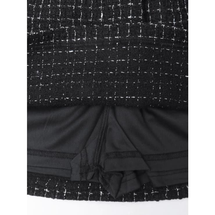 ツイード異素材スカートライクショートパンツ【SETUP着用可】 | GYDA | 詳細画像36 