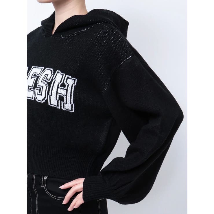 PRESH short ニットパーカー[品番：MKSW0062469]｜GYDA