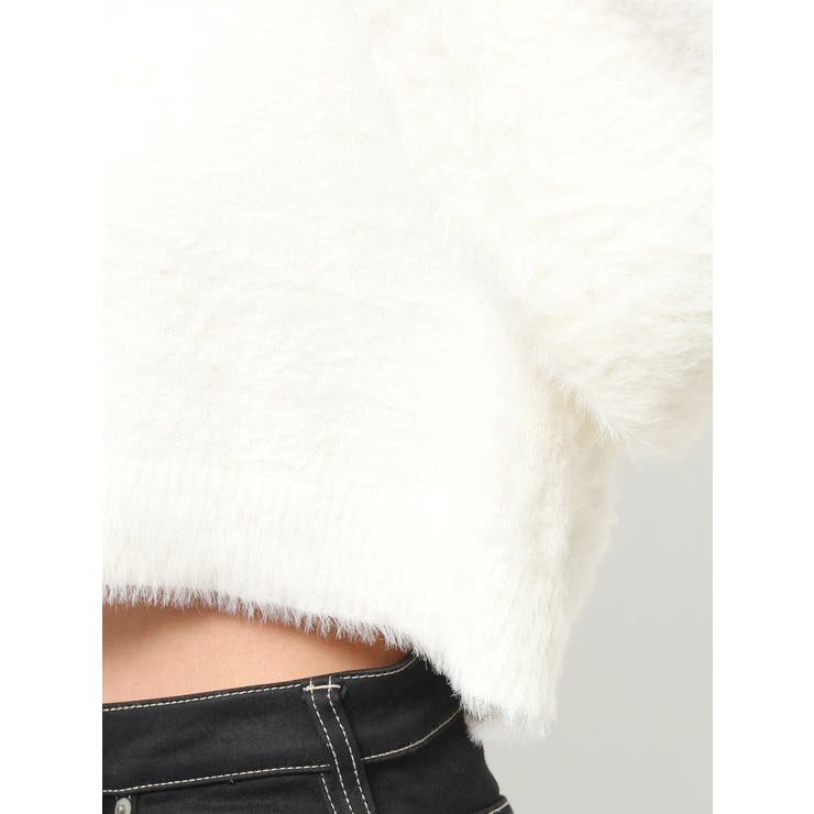 シャギージャカードheart ニットトップス | GYDA | 詳細画像22 