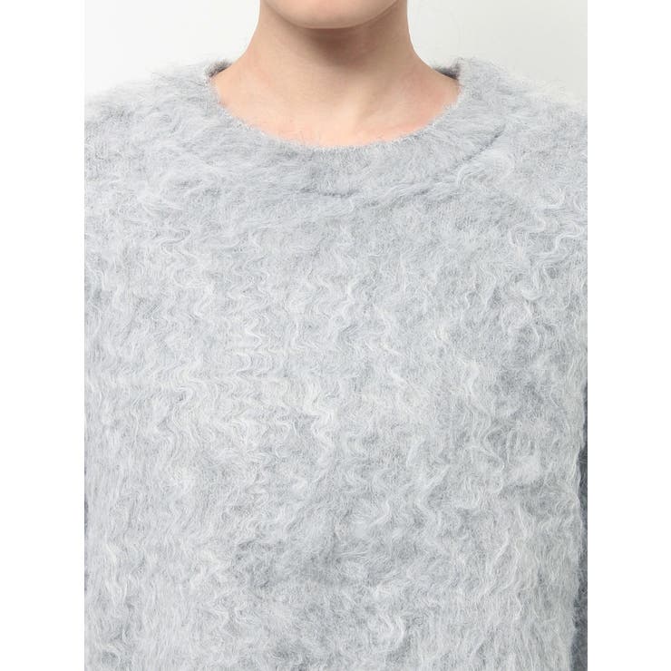モヘアタッチシャギーショートニットトップス【WEB限定】 | GYDA | 詳細画像34 