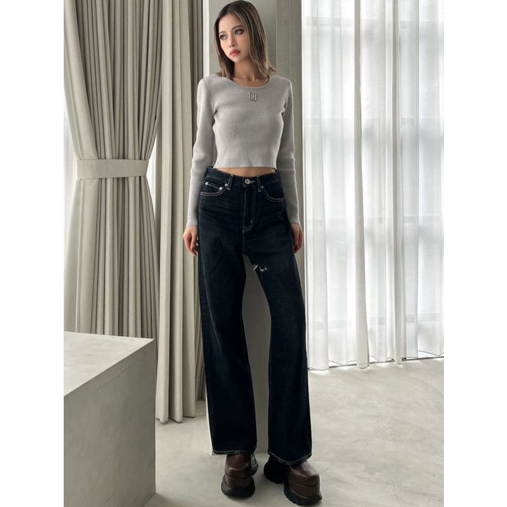 GYGYプレートニットトップス | GYDA | 詳細画像10 