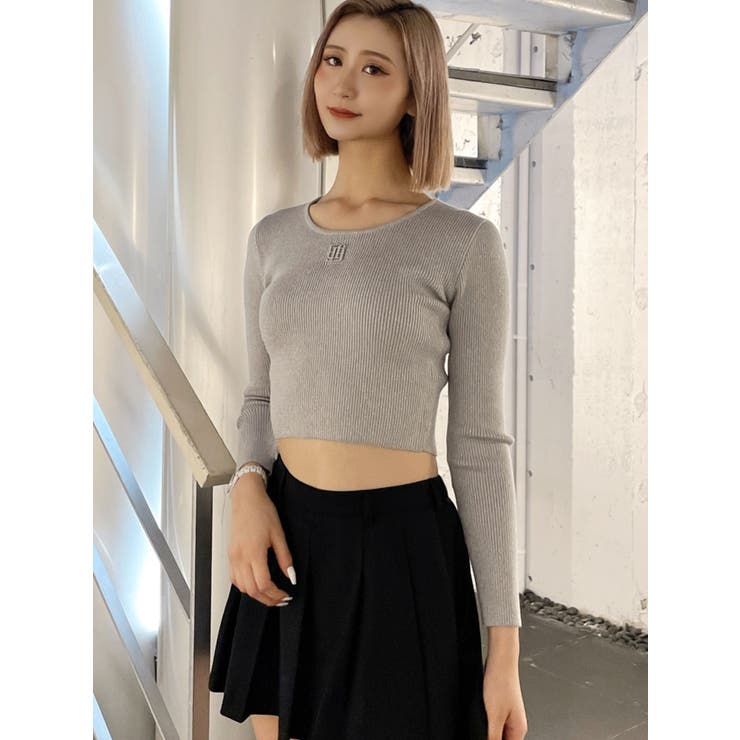 GYGYプレートニットトップス | GYDA | 詳細画像26 