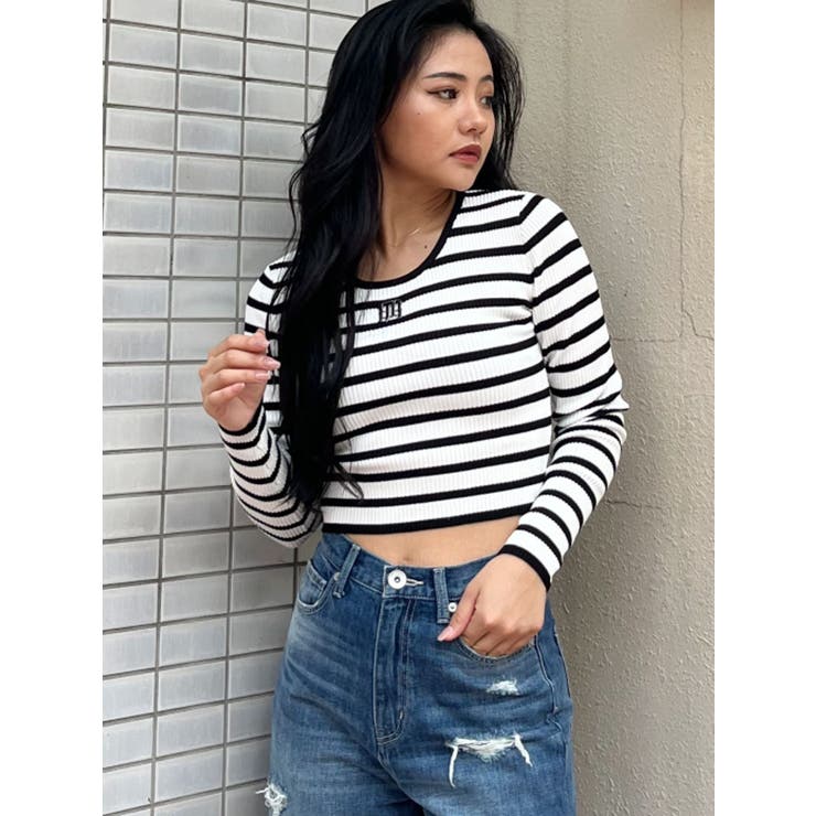 GYGYプレートニットトップス | GYDA | 詳細画像33 