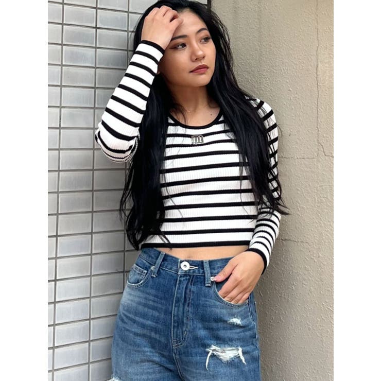 GYGYプレートニットトップス | GYDA | 詳細画像34 