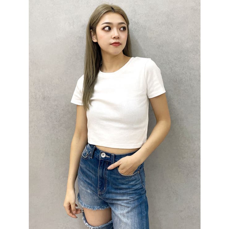 BASIC Tシャツ[品番：MKSW0062457]｜GYDA（ジェイダ）の