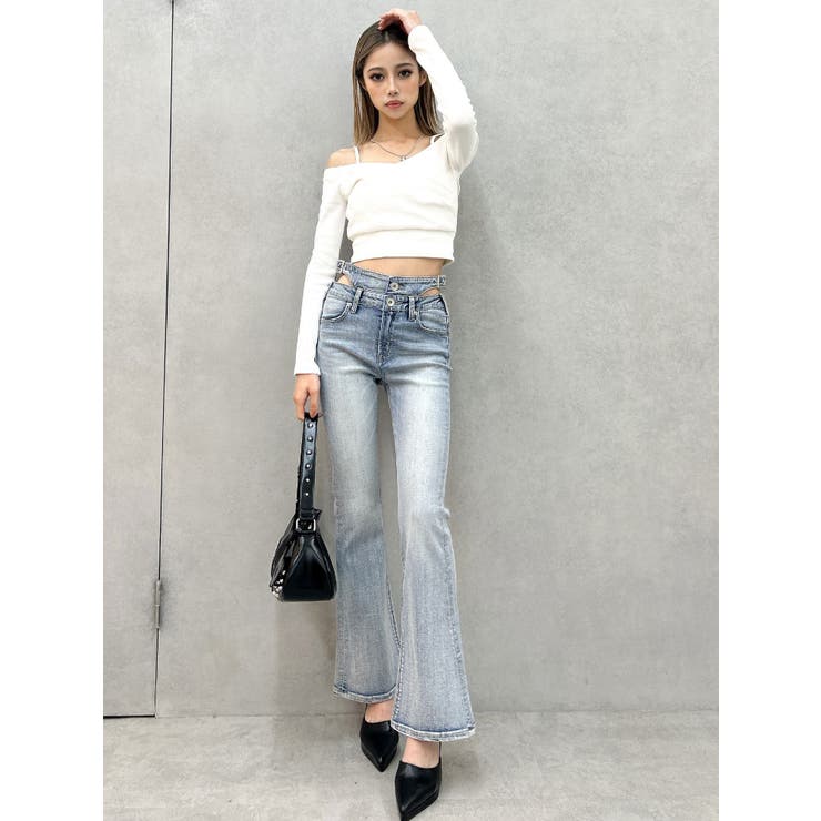 即日発送！GYDA カシュクールデザインオフショルトップス オフホワイト ジェイダ GYDA カシュクールデザインオフショルトップス （オフ