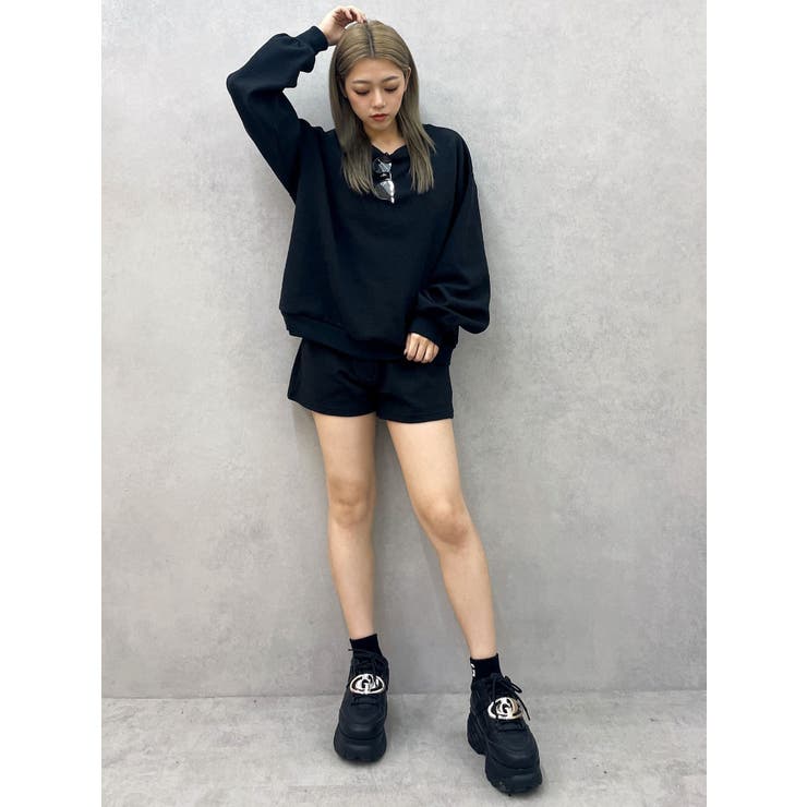 【即納】 POSH ロゴプルオーバー【SETUP着用可】[品番 FADITAL ルームウェア・パジャマ