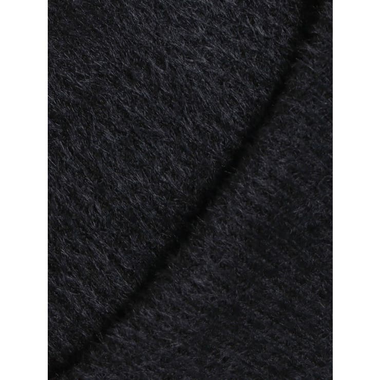 Symmetry GYDA embroideryシャギーニットカーディガン[品番