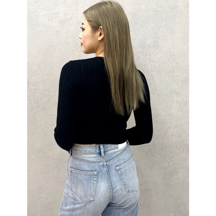 GDチャームニットカーディガン | GYDA | 詳細画像19 