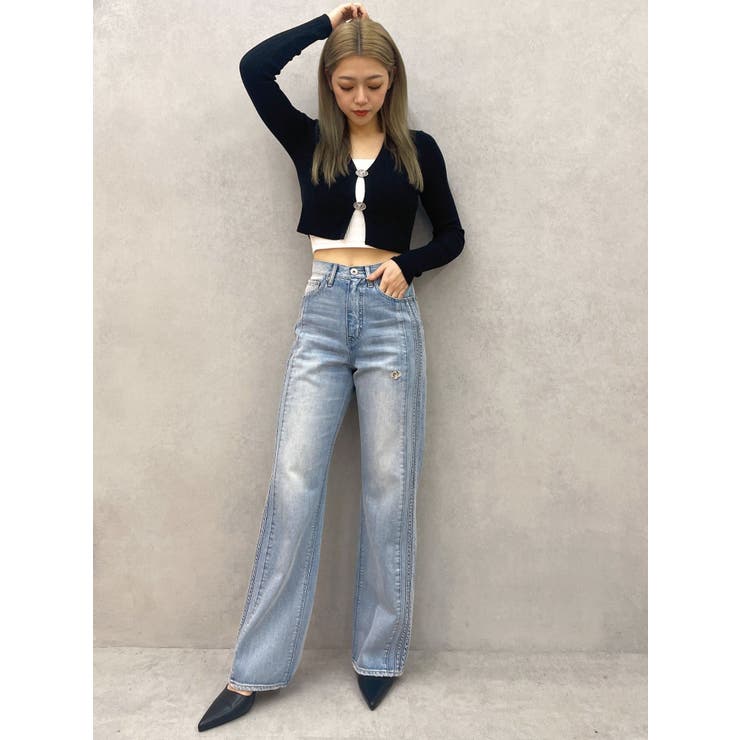 GDチャームニットカーディガン | GYDA | 詳細画像21 