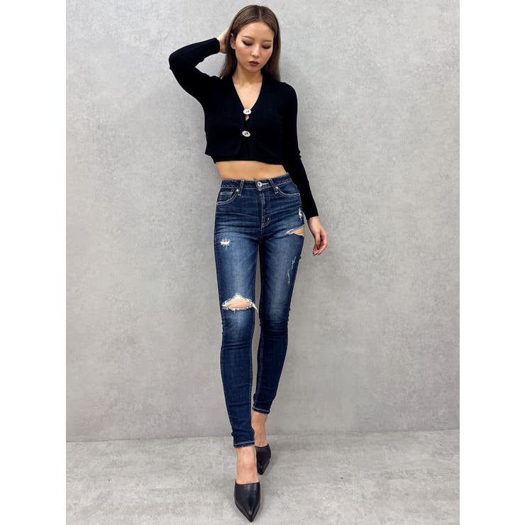 GDチャームニットカーディガン | GYDA | 詳細画像28 