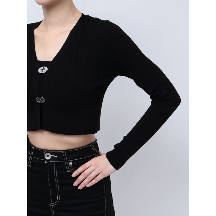 GDチャームニットカーディガン | GYDA | 詳細画像43 