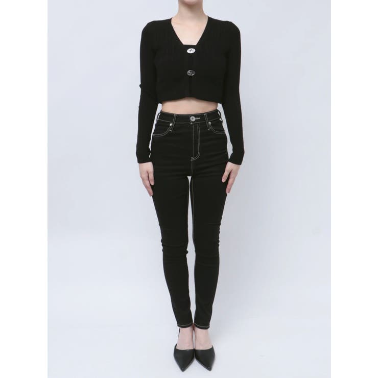 GDチャームニットカーディガン | GYDA | 詳細画像46 