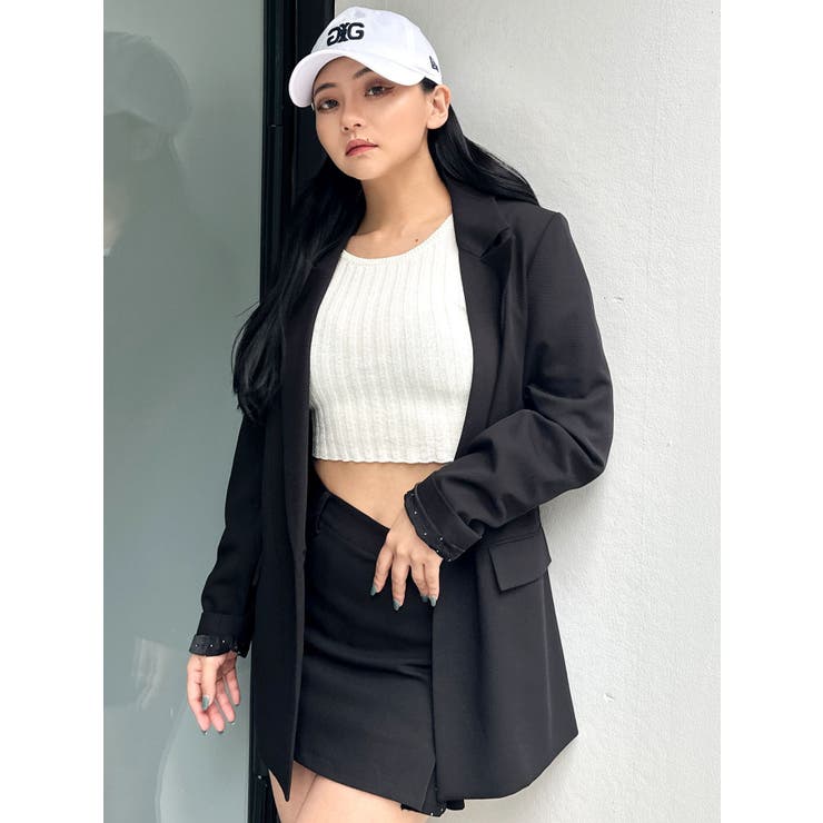 LININGラインストーンLOOSEジャケット【SETUP着用可】 | GYDA | 詳細画像38 