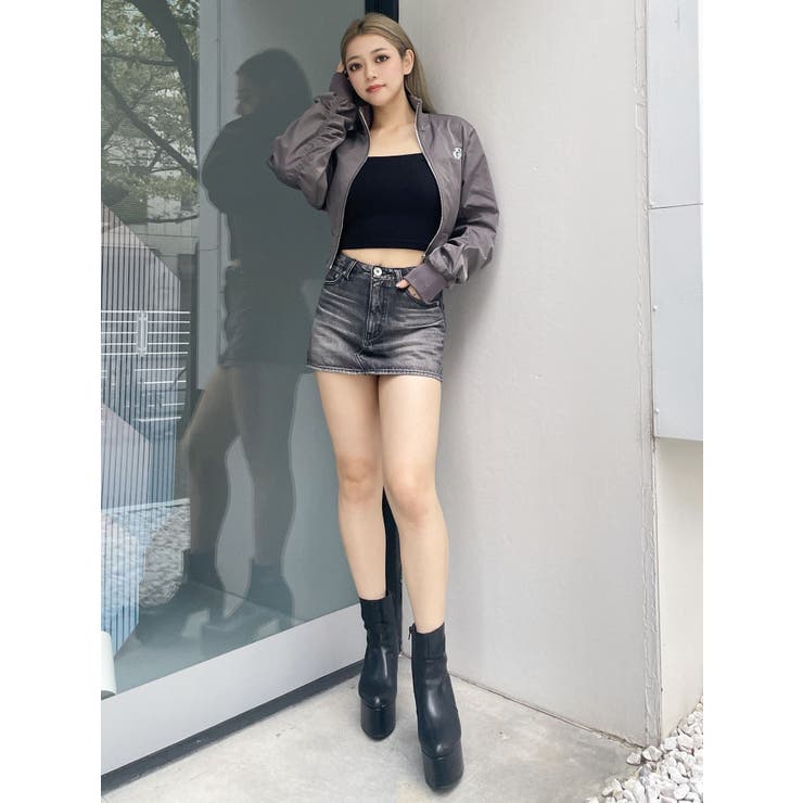 GDハイネックショートブルゾン | GYDA | 詳細画像11 