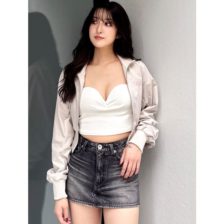 GDハイネックショートブルゾン | GYDA | 詳細画像19 