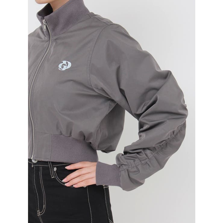 GDハイネックショートブルゾン | GYDA | 詳細画像31 