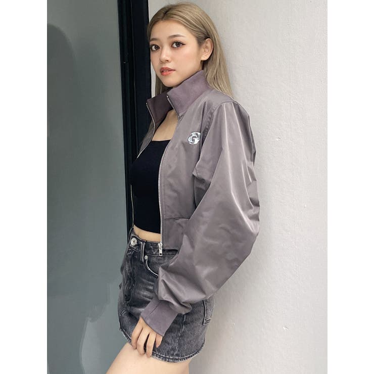 GDハイネックショートブルゾン | GYDA | 詳細画像9 