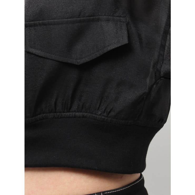 SymmetryGYDA ZIP デザインシアーブルゾン[品番：MKSW0063448