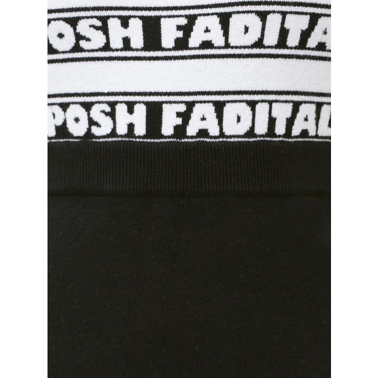 POSH FADITAL borderニットワンピース[品番：MKSW0062749]｜GYDA