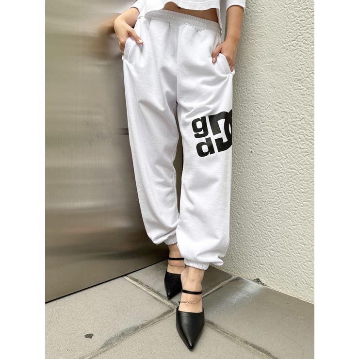 ホワイト | GYDA×DC stargyda MOTIF スウェットパンツ | GYDA