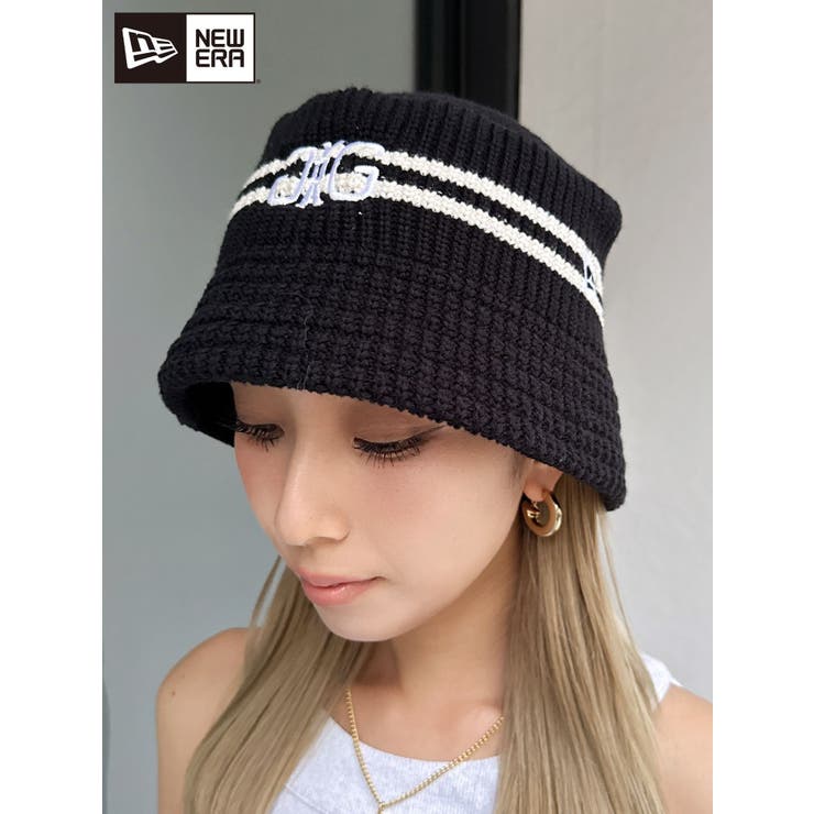 ブラック | GYDA×NEWERA SymmetryGYDA ニット Bucket | GYDA