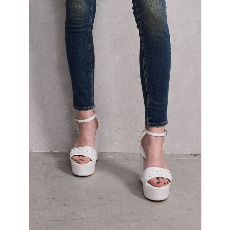 ラインストーンサンダル | GYDA | 詳細画像7 