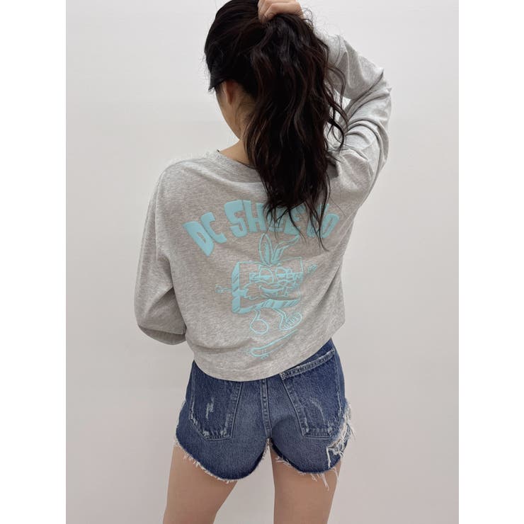 ハイウエストBACK RIPPEDデニムショートパンツ | GYDA | 詳細画像20 