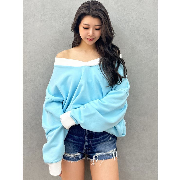 ハイウエストBACK RIPPEDデニムショートパンツ | GYDA | 詳細画像26 