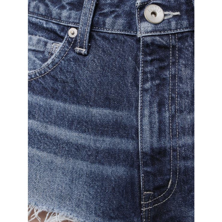 ハイウエストBACK RIPPEDデニムショートパンツ | GYDA | 詳細画像40 