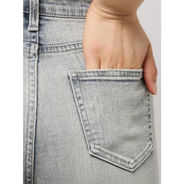 ハイウエストSIDEフリンジフレアデニムパンツ | GYDA | 詳細画像45 