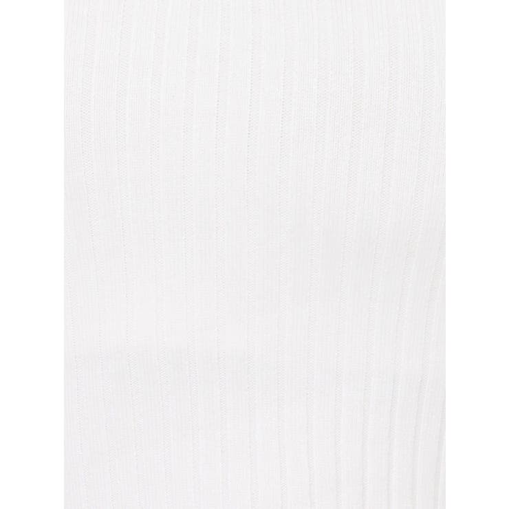 BACK OPENハーフスリーブPOLOニットトップス | GYDA | 詳細画像28 