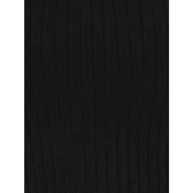 BACK OPENハーフスリーブPOLOニットトップス | GYDA | 詳細画像29 