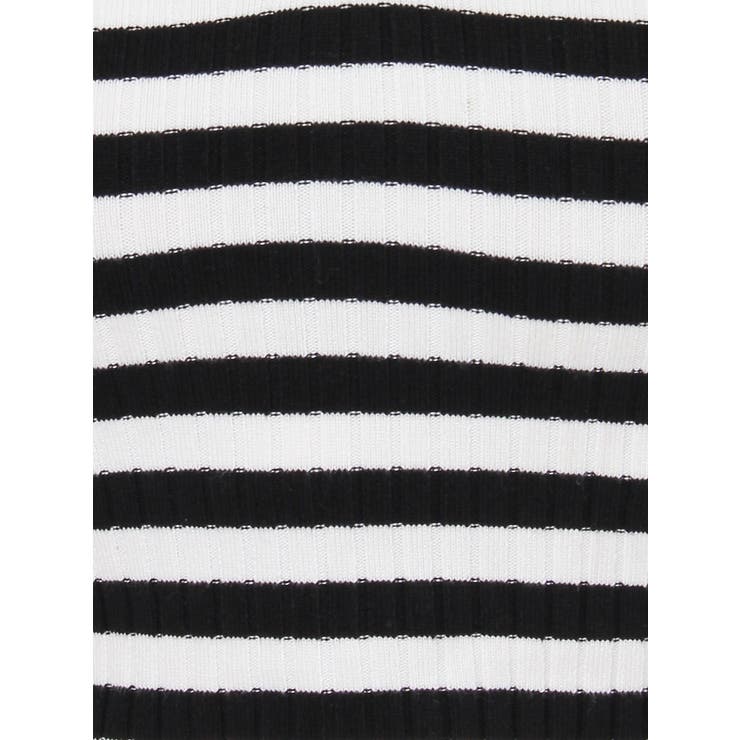 BACK OPENハーフスリーブPOLOニットトップス | GYDA | 詳細画像50 