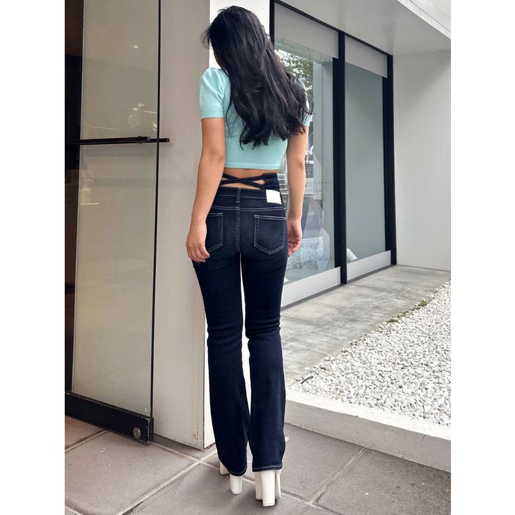 Gydaパフスリーブニットトップス | GYDA | 詳細画像11 