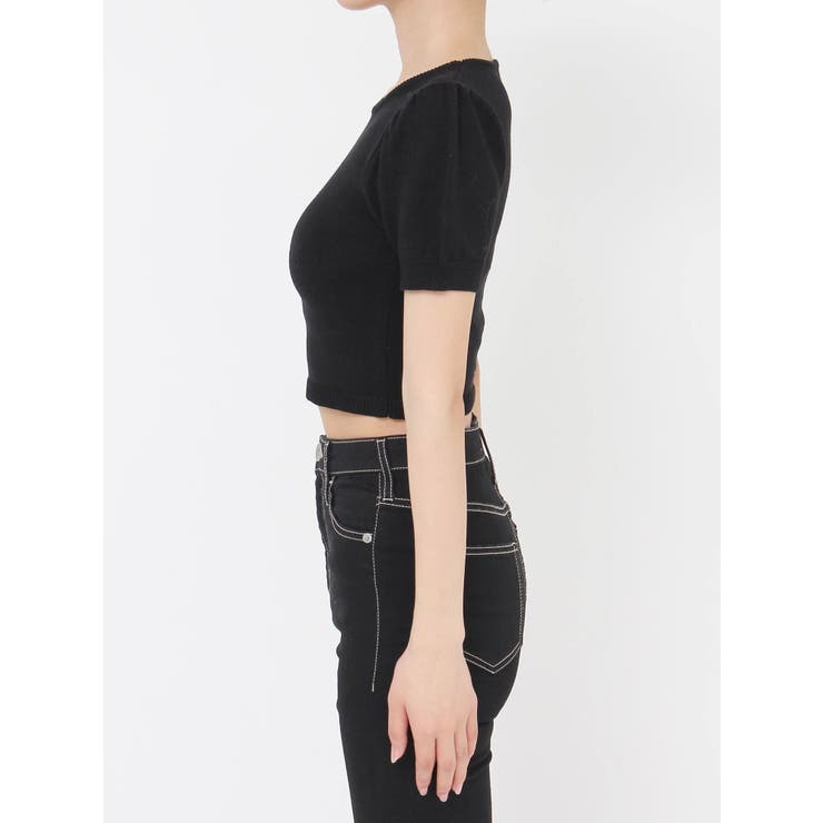 Gydaパフスリーブニットトップス | GYDA | 詳細画像22 