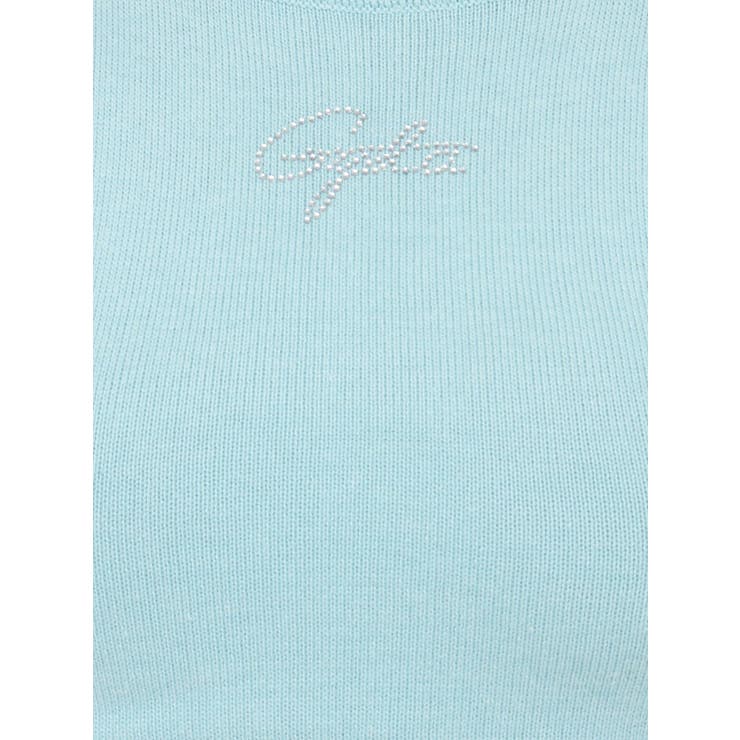 Gydaパフスリーブニットトップス[品番：MKSW0063460]｜GYDA