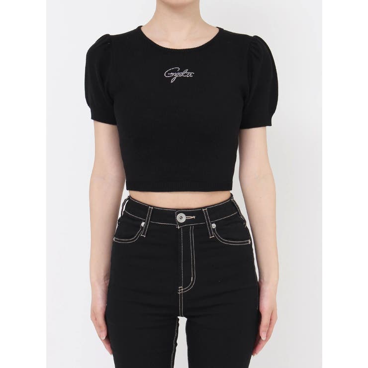 Gydaパフスリーブニットトップス | GYDA | 詳細画像35 