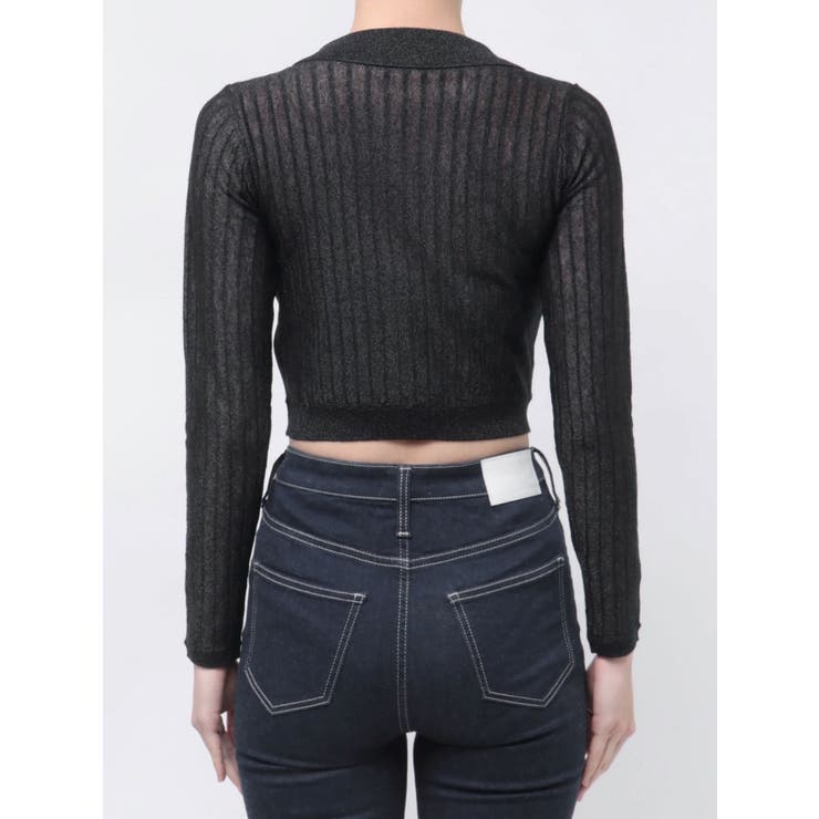 シアーニットポロトップス | GYDA | 詳細画像26 