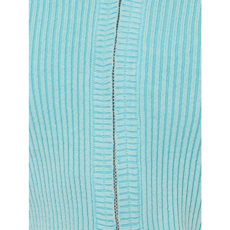 ハーフスリーブブリーチWファスナーリブニットトップス | GYDA | 詳細画像47 