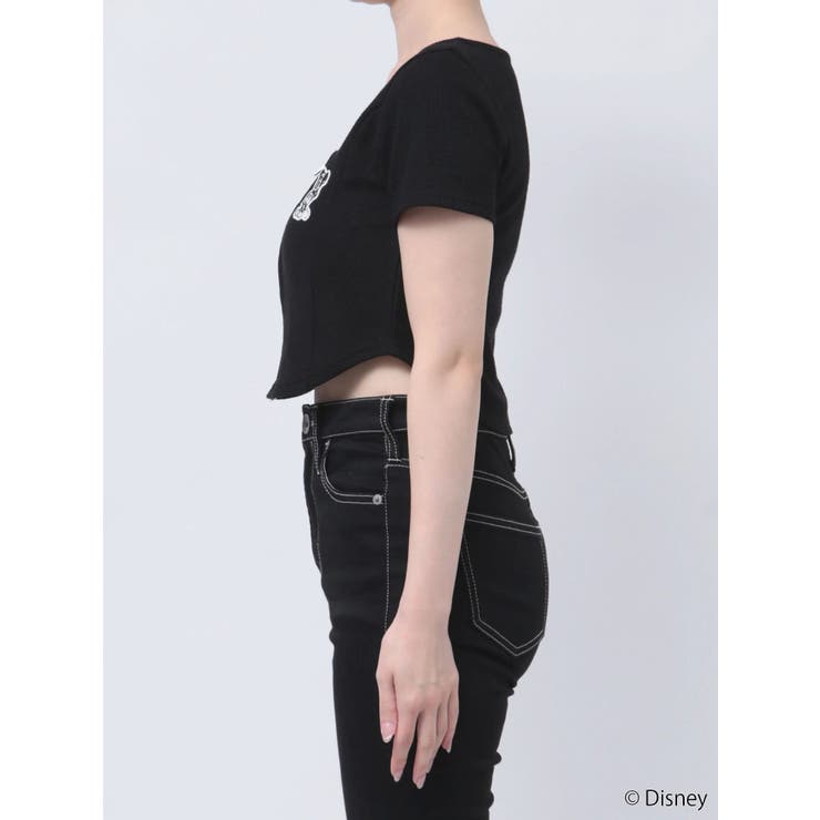 Mickey Mouse / フロントZIPワッフルトップス | GYDA | 詳細画像18 