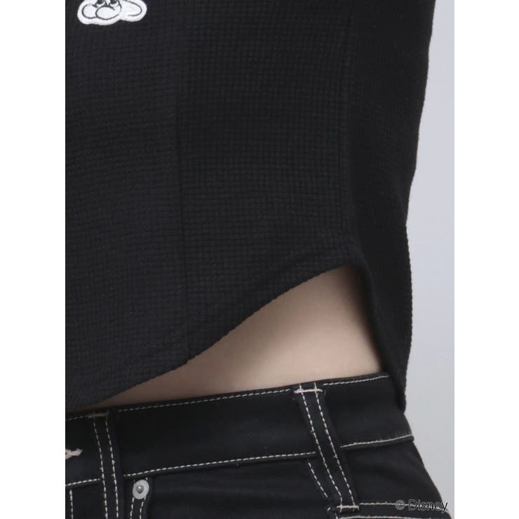 Mickey Mouse / フロントZIPワッフルトップス | GYDA | 詳細画像22 