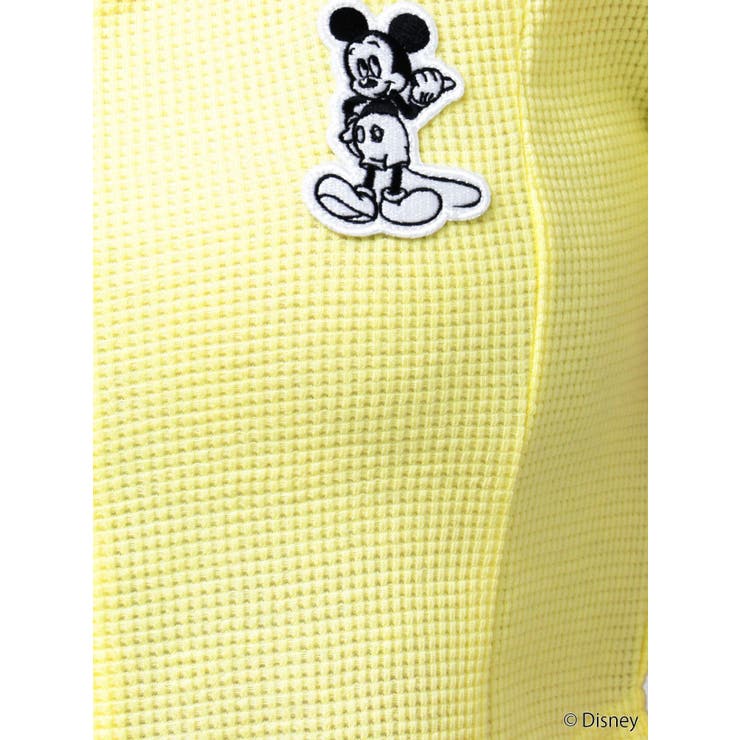 Mickey Mouse / フロントZIPワッフルトップス | GYDA | 詳細画像28 