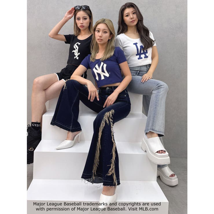 GYDA［MLB］クロップドTシャツ | GYDA | 詳細画像5 