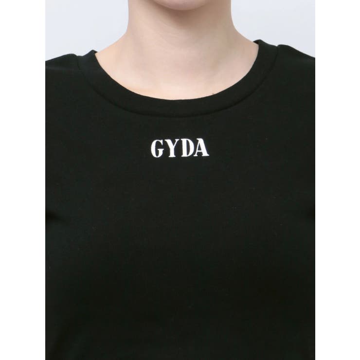 即日発送！GYDA GY bijou Tシャツ　ブラック GYDA tシャツ GY bijou Tシャツ レディース : ZOZOTOWN Yahoo!店