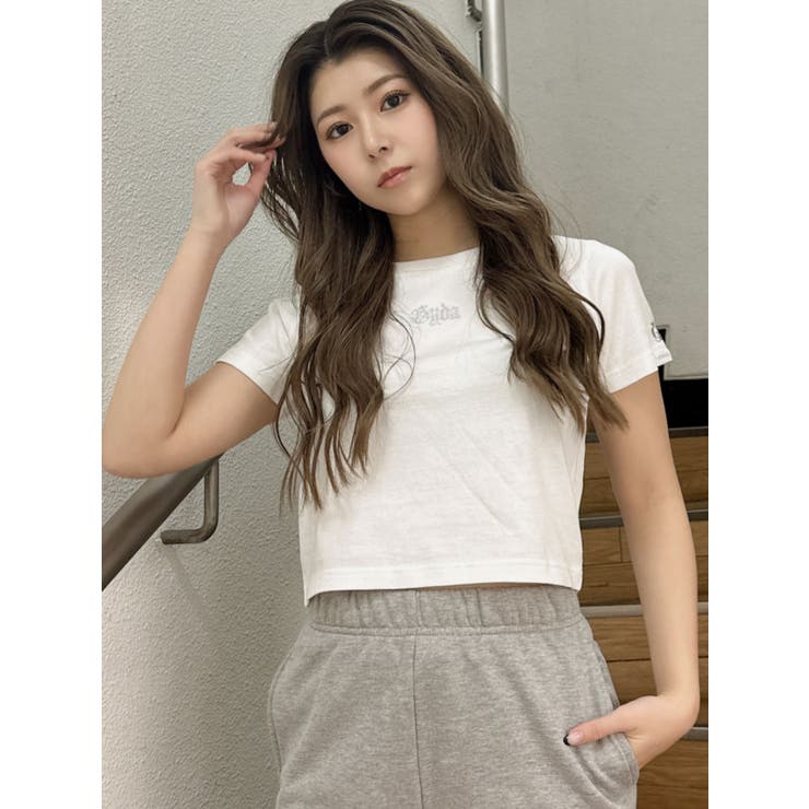GYDA bijou short Tシャツ[品番：MKSW0063463]｜GYDA（ジェイダ